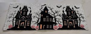 Halloween Beaded Table Runner