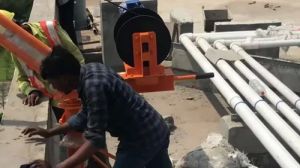 Three Phase Material Lifting Crane