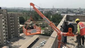 Three Phase Material Lifting Crane