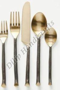 Golden Polished Stainless Steel Cutlery Set