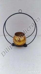 Round Metal Flower pot