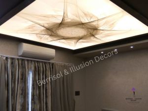 Rgbw stretch ceiling