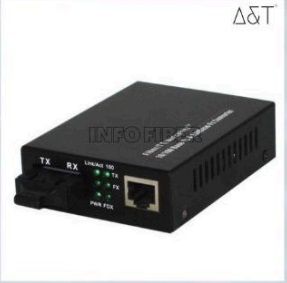 10/100 Mbps Single Fiber SM Media Converter