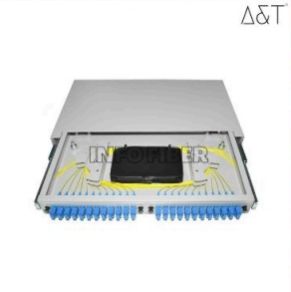 24 Core Fiber Optical Rack Mount Patch Panel