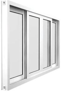 Track Aluminium Sliding Window