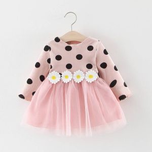 Baby Girl Polka Dot Printed Dress