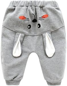Baby Boy Cotton Anmial Print Trouser