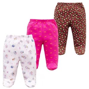 Baby Boys Printed Cotton Trouser