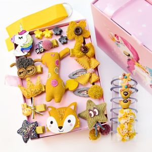 Baby Girl Cartoon Hair Clip Set