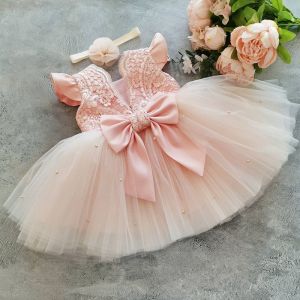Girls Bowknot Party Wear Dress