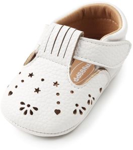 Baby Girl Pink & White Shoes