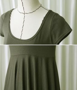 Ladies Plain Maternity Dress