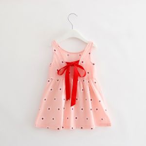 Baby Girl Cherry Print Summer Dress