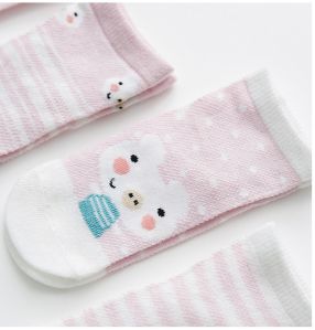 Kids Animal Print Cotton Socks