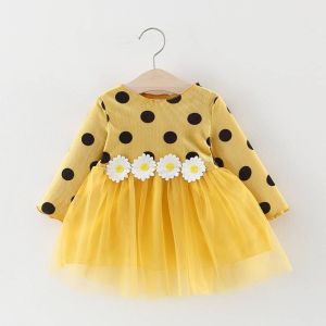 Baby Girl Polka Dot Printed Dress