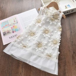 Girls Floral Printed Summer Dress