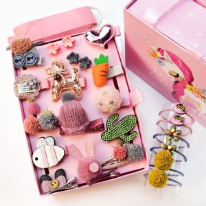 Baby Girl Cartoon Hair Clip Set