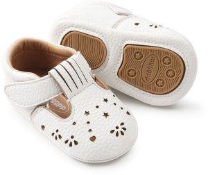 Baby Girl Pink & White Shoes