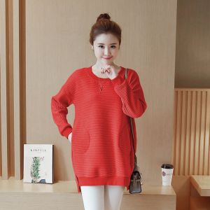 Ladies Full Sleeves Maternity Sweatshirt