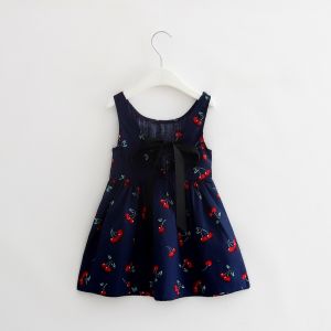 Baby Girl Cherry Print Summer Dress