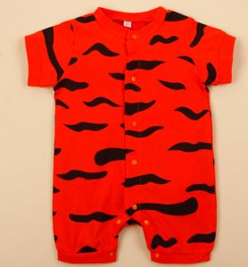Tiger Print New Born Baby Romper