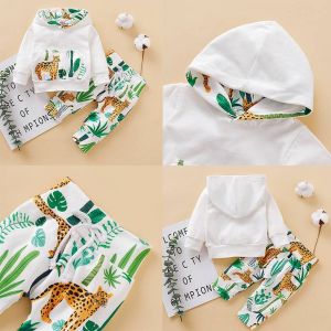 Girls Printed Hooded Tracksuit