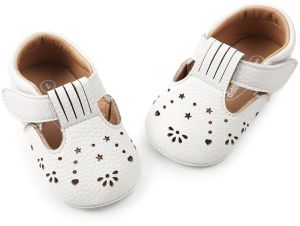 Baby Girl Pink & White Shoes