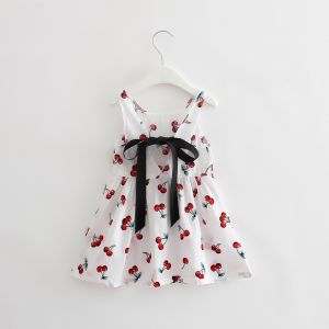 Baby Girl Cherry Print Summer Dress