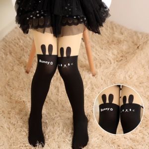 Girls Animal Pattern Knee High Socks