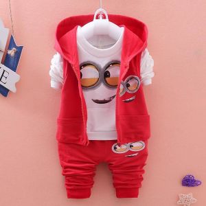 Baby Boy Minion Print 3 Piece Set