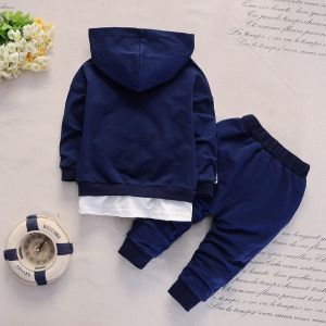 Boys Cotton Jacket & Trouser Set