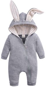 Baby Boy Bunny Theme Jumpsuit