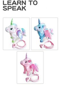 Walking & Talking Unicorn Plush Toy
