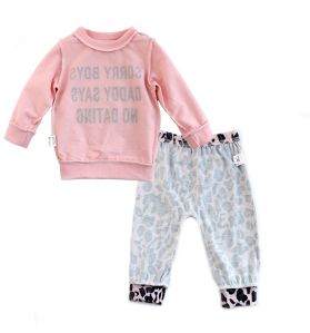 Girls Autumn Toddler Track Suit With Headband