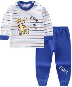 Baby Boy Printed T Shirt & Trouser Set