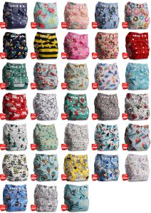 Babies Printed Washable Cloth Diaper