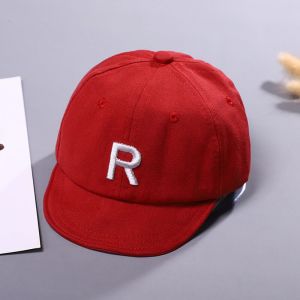 Boys Letter Print Cotton Cap