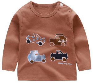 Boys Printed Full Sleeves T Shirt
