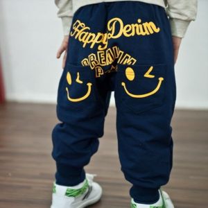 Baby Boy Printed Cotton Joggers