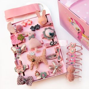 Baby Girl Cartoon Hair Clip Set