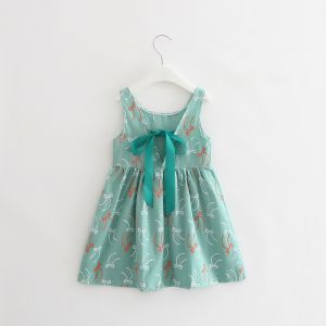 Baby Girl Cherry Print Summer Dress