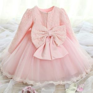 Baby Girl Full Sleeves Party Wear Dress