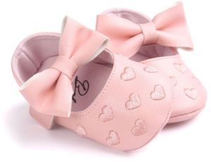 Baby Girl Heart Pattern Summer Shoes