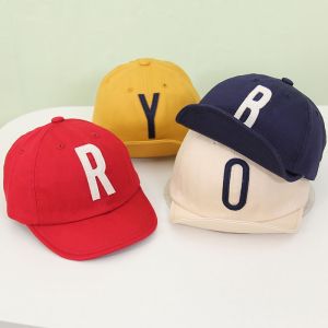 Boys Letter Print Cotton Cap