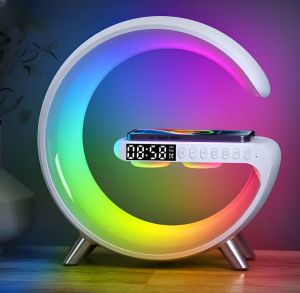 G63 G Lamp Multi-functional Led Clock Display Speaker