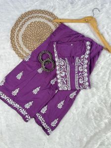 Ladies Chikankari Kurti