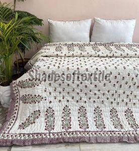 Hand Block Print Quilt