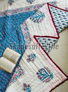 Indian Kantha Reversible Quilt