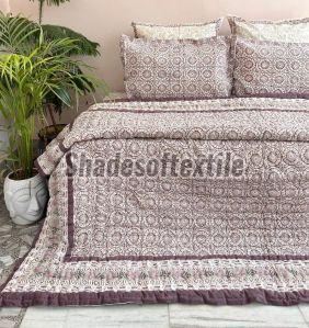 Jaipuri Hand Printed Reversible Cotton Quilt