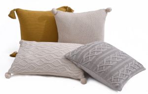 Decorative Knitted Cushions